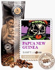 Coffee-Nation Papua New Guinea 1000g Bohnen | Spitzenqualität | Kaffeeliebhaber von Coffee-Nation