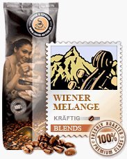 Coffee-Nation Wiener Melange 1000g Bohnen | Spitzenqualität | Kaffeeliebhaber von Coffee-Nation