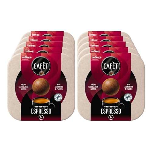 Cafet ESPRESSO für CoffeeB 9 Coffee Balls 51g, 10er Pack von CoffeeB by café royal