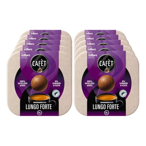 Cafet LUNGO FORTE für CoffeeB 9 Coffee Balls 51g, 10er Pack von CoffeeB by café royal