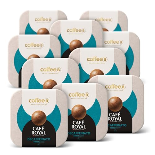CoffeeB - DECAFFEINATO 9 Coffee Balls 51g, 10er Pack (10x 9 Coffee Balls) von CoffeeB