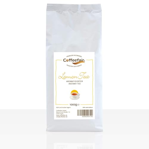 Instant-Zitronentee für Automaten | Coffeefair Lemon-Tea 10 x 1kg Tee-Pulver von Coffeefair Axel Reidel e.K.