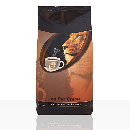 Coffeefair Edition Leo Espresso Pur Creme - 1kg ganze Kaffee-Bohnen, Premium Qualität von Coffeefair