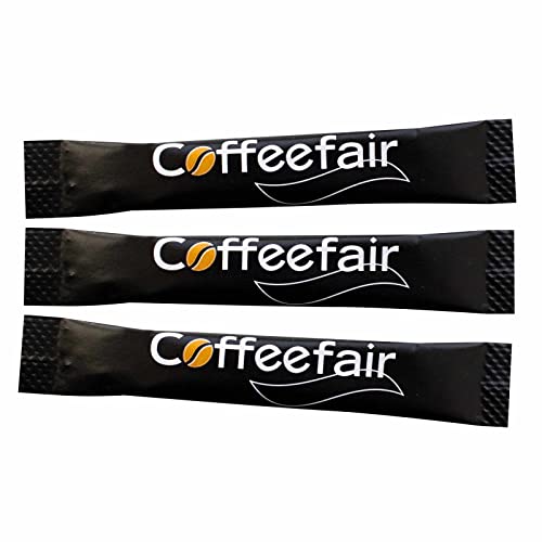 Coffeefair Portions-Zucker Zuckersticks in schlichtem Design 100 x 4g von Coffeefair