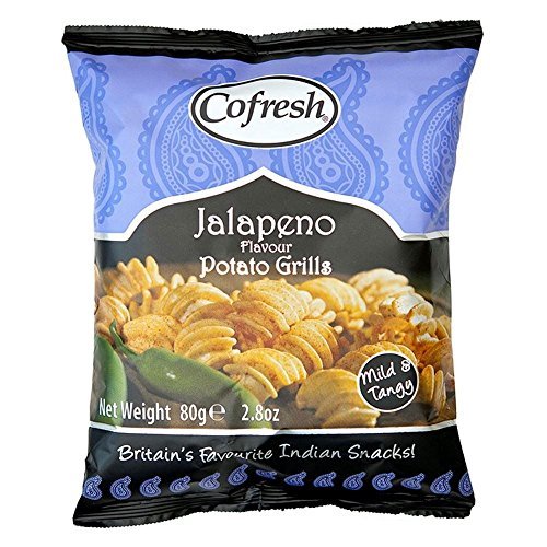 Cofresh Jalapeno Kartoffelgrills, 80 g von Cofresh Snacks Foods Ltd A