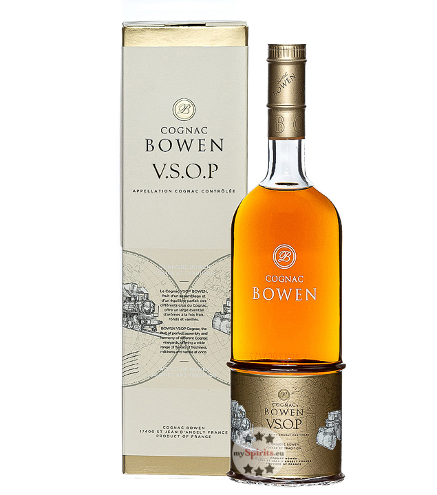 Cognac Bowen VSOP (40 % Vol., 0,7 Liter) von Cognac Bowen