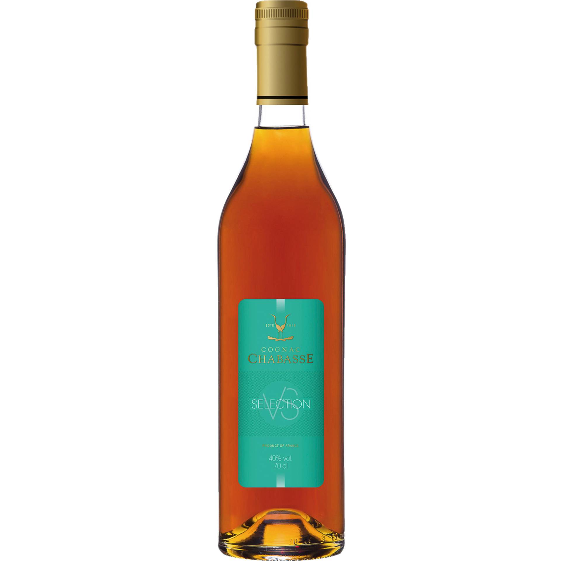 Cognac Chabasse VS Séléction, Cognac AOP, 0,7L, Spirituosen Cognac Chabasse VS Séléction, Cognac AOP, 0,7L, Spirituosen von Cognac Chabasse, 51 Rue Élysée Loustalot, 17412 St. Jean d´Angély, Frankreich
