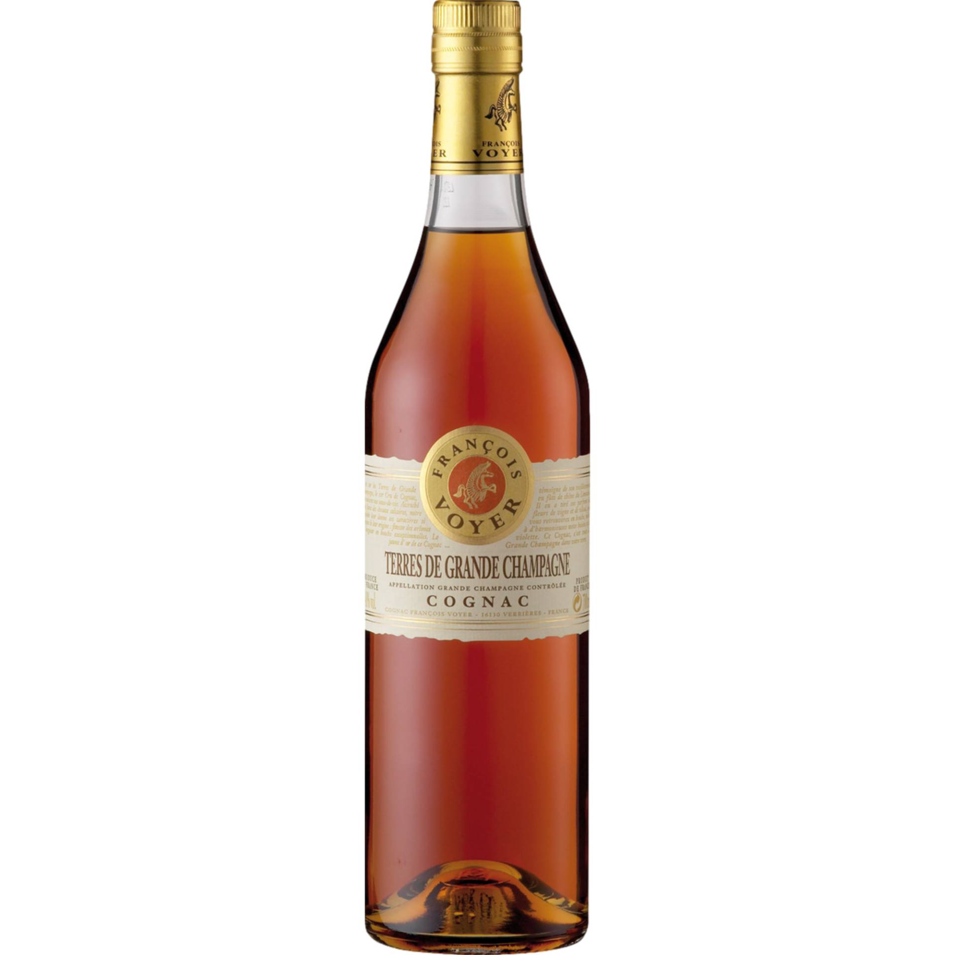 Terres de Grande Champagne Cognac, Nouvelle-Aquitaine, Spirituosen Terres de Grande Champagne Cognac, Nouvelle-Aquitaine, Spirituosen von Cognac Francois Voyer, FR 16130 Verriéres