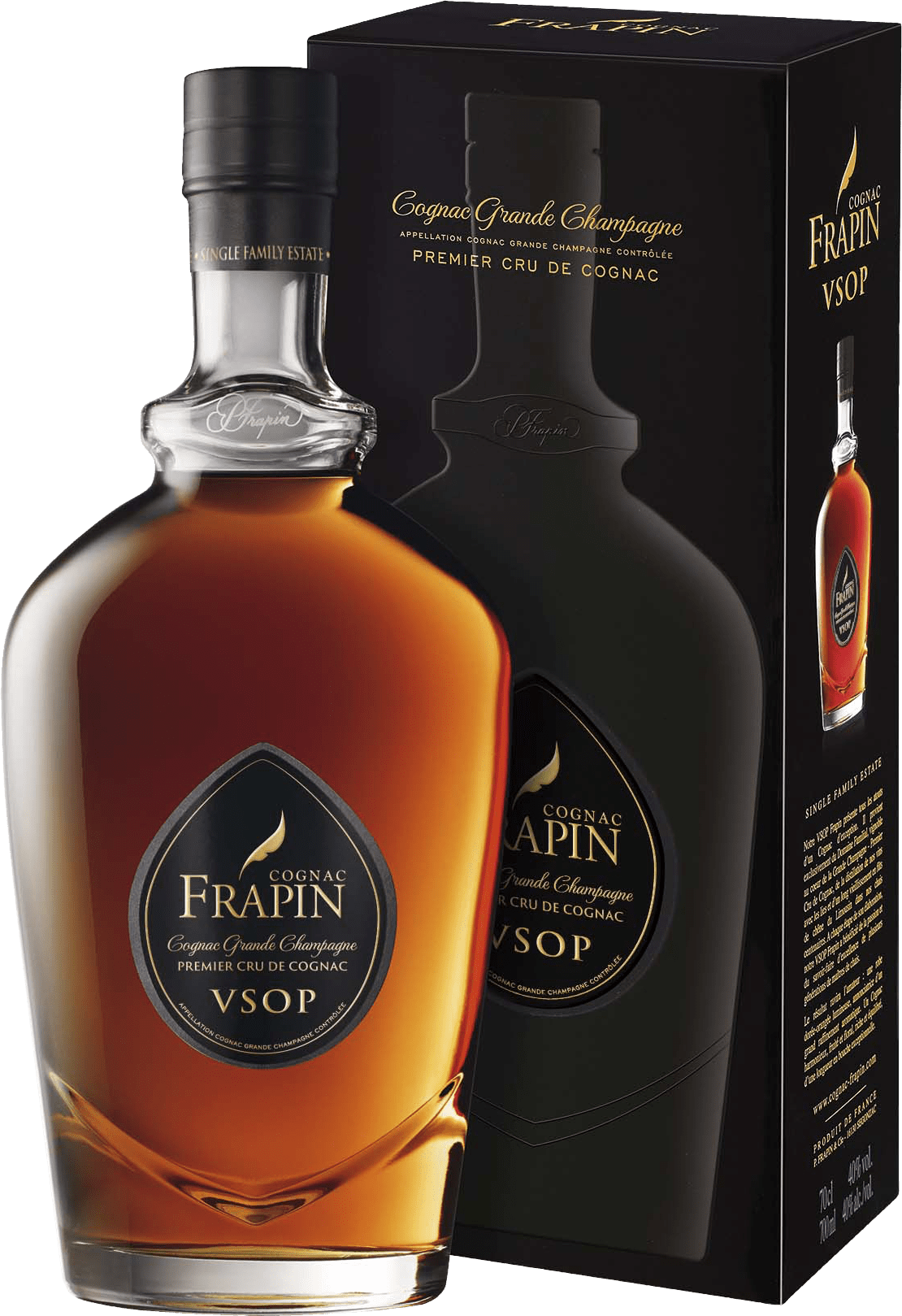 Cognac Frapin V.S.O.P. in Geschenkverpackung von Cognac Frapin