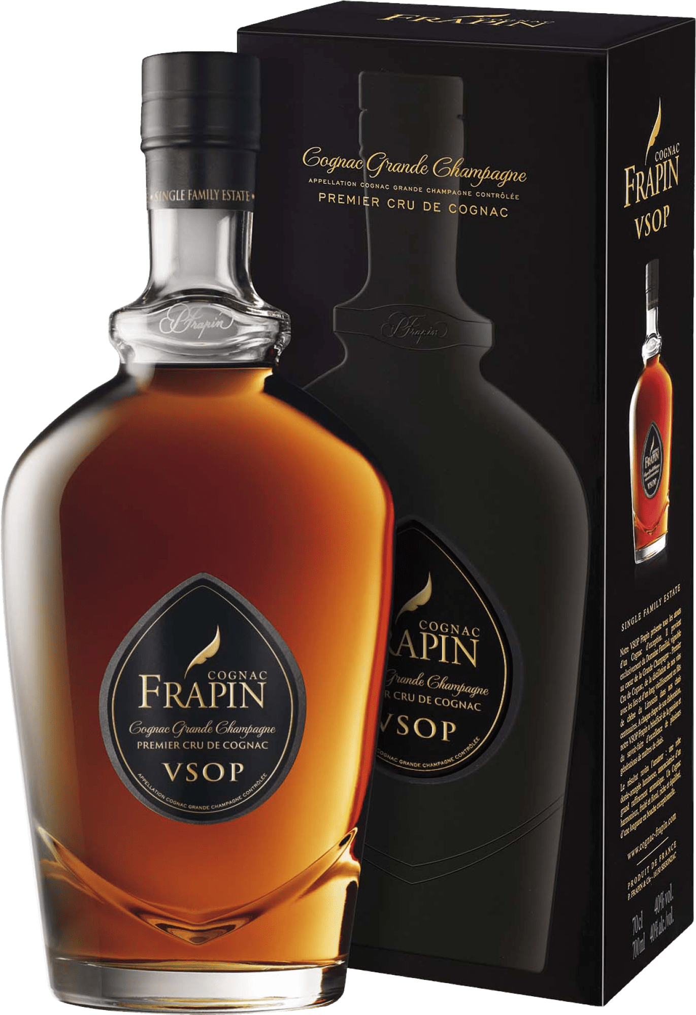 Cognac Frapin VSOP in Geschenkverpackung Cognac Frapin VSOP in Geschenkverpackung
