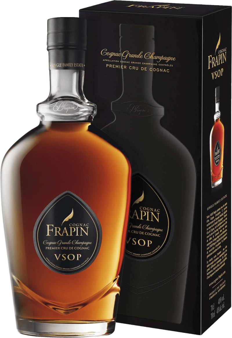 Cognac Frapin VSOP in Geschenkverpackung
