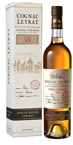 Cognac Leyrat VS Fine Single Estate Cognac 40% Vol. 0,7l in Geschenkbox von Cognac Leyrat