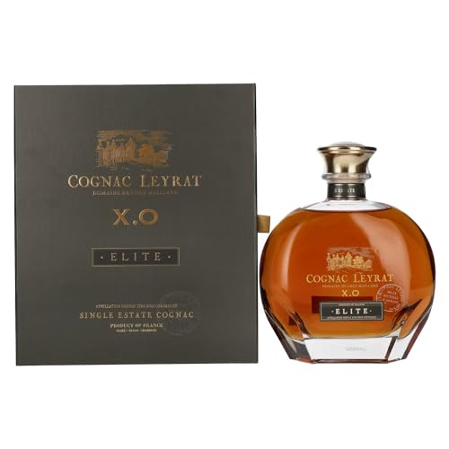 Cognac Leyrat X.O. Elite Single Estate Cognac 40% Vol. 0,7l in Geschenkbox Cognac Leyrat X.O. Elite Single Estate Cognac 40% Vol. 0,7l in Geschenkbox von Leyrat