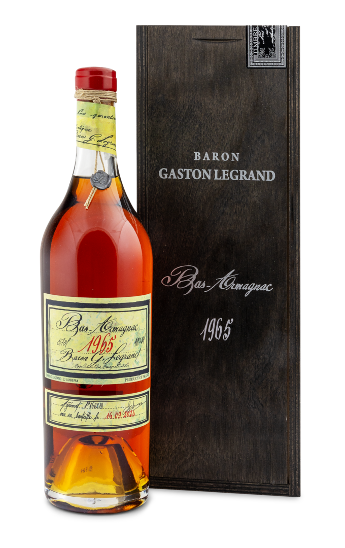 1965 Bas Armagnac "Baron Gaston Legrand" 1965 Bas Armagnac "Baron Gaston Legrand" von Cognac Lheraud
