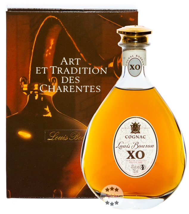 Louis Bouron XO Cognac in Dekanter (40 % Vol., 0,7 Liter) von Cognac Louis Bouron