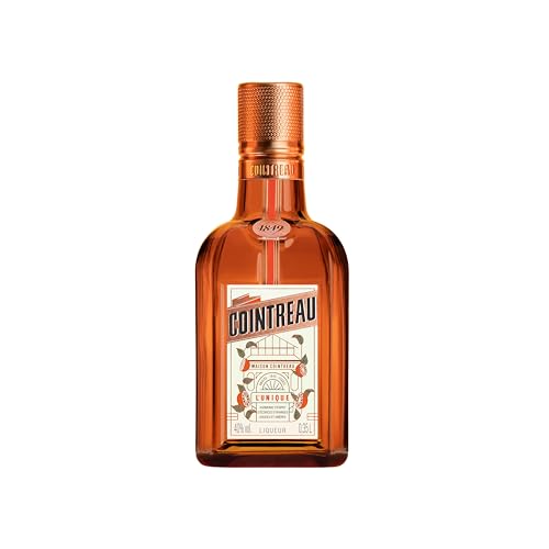 Cointreau Orangenlikör mit 40% vol. (1 x 0,35l) | Der perfekte Likör für Cocktails aus 100% natürlichen Zutaten von Cointreau