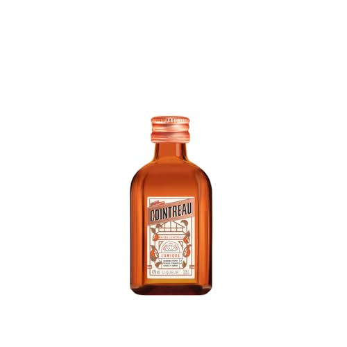 Cointreau Orangenlikör mit 40% vol. (2 x 0,05l) | Der perfekte Likör für Cocktails aus 100% natürlichen Zutaten der Geschenkpackung von Cointreau