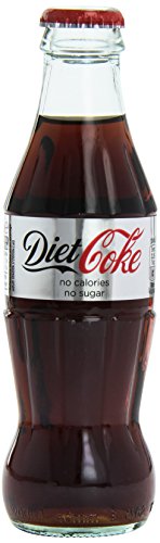 Diet Coke 24x200ml Glasflaschen von Coca-Cola