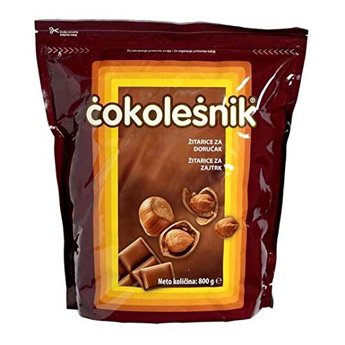 Cokolesnik Instantflocken mit Schokolade und Haselnuss 800 gr von Cokolesnik