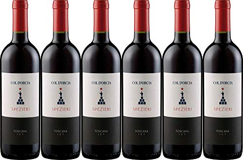 6x Spezieri Toscana Rosso - Bio - 2019 - Weingut Col d'Orcia, Toscana - Rotwein von Weingut Col d'Orcia