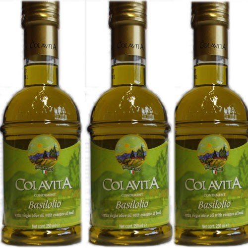 3x Colavita Olivenöl 'Basilolio' Extra Vergine, 250 ml 3x Colavita Olivenöl 'Basilolio' Extra Vergine, 250 ml von Colavita