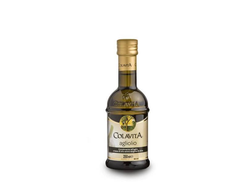 Colavita Aromatisiertes natives Olivenöl Extra mit Knoblauch 250 ml von Colavita