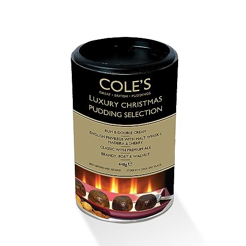 Cole's Luxury Chirstmas Pudding Selection 4 x 112g von Cole's