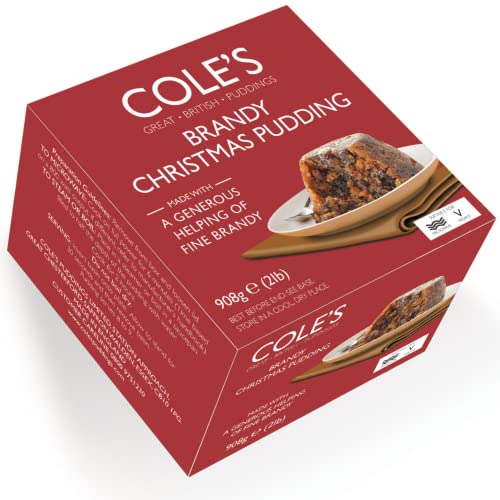 Cole's Traditional Brandy Christmas Pudding 908g von Cole's