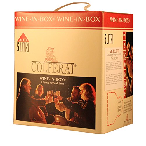 Colferai Azienda Vinicola BIB Merlot Veneto IGT 5 Liter 5.00 Liter von Colferai Azienda Vinicola