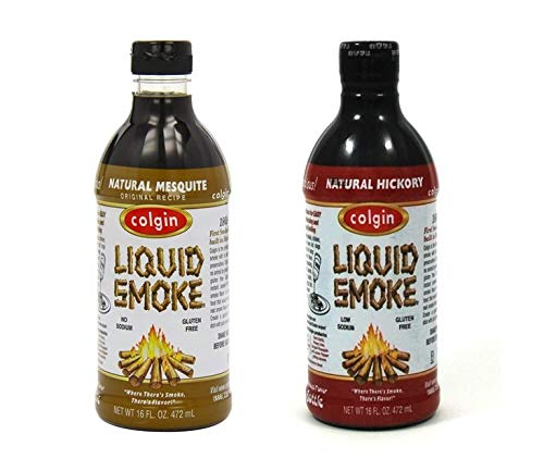 Colgin Liquid Smoke Natural Hickory und Mesquite (2 x 472 ml) von Colgin