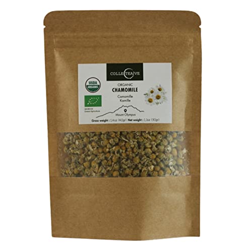 Collecteave Griechische Bio Kamille - Papier Kraftbeutel, 2er Pack x 30g (Ingesamt: 60g) von GREAT BRITISH TRADING LIMITED