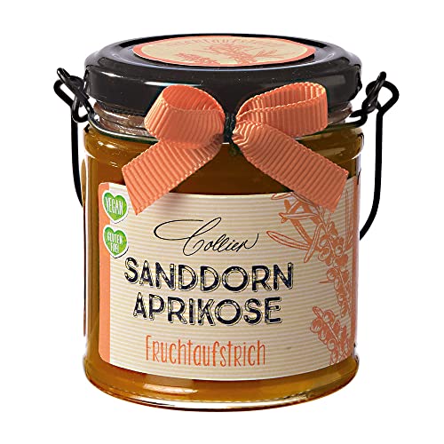 Sanddorn-Aprikose Fruchtaufstrich von Collier 225g Sanddorn-Aprikose Fruchtaufstrich von Collier 225g von Collier Spezialitäten Manufaktur