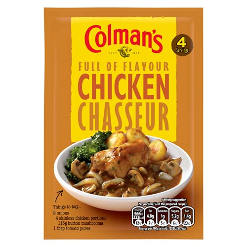 Colman's Chicken Chasseur Recipe Mix 43g - Reduziert, kurzes MHD Jun. 2013 von Colman's