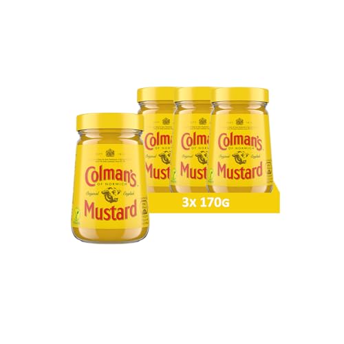 Colman's Original englischer Senf, English Mustard fein gemahlen (3 Stück (3 x 170g)) von Colman's