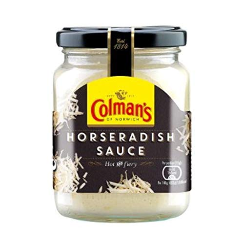 Colman's Pferde-Rettich-Sauce, 136 g, 8 Stück von Colman's