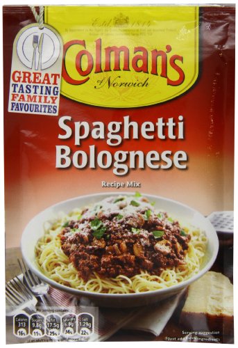 Colman's Spaghetti Bolognese Recipe Mix 44g (Packung 12) von Colman's