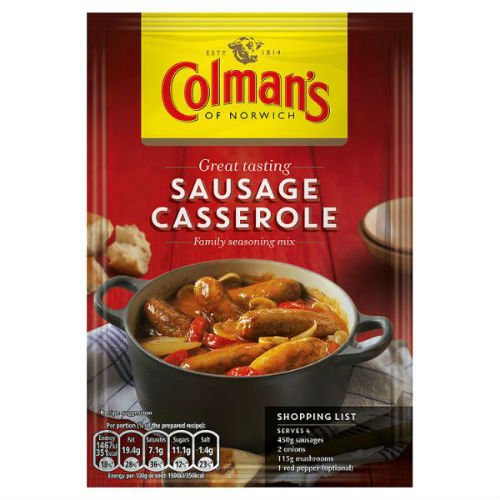 Colman's Wurst Auflaufform Rezeptmischung 12 x 39g von Colman's