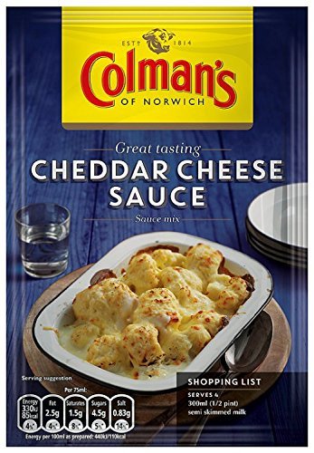 Colmans Cheddar Cheese Sauce Mix 40 g (Pack of 12) by Colman's von Colman's
