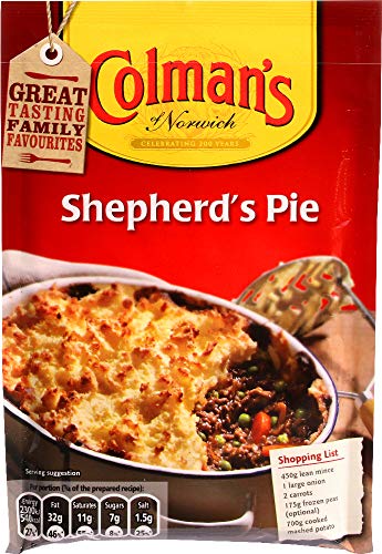 Colmans Shepherds Pie Würzmischung, 51 g – 18 pro Packung. Colmans Shepherds Pie Würzmischung, 51 g – 18 pro Packung. von Colman's