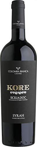 Syrah Sicilia DOC Kore Colomba Bianca Sizilien Rotwein trocken von Colomba Bianca