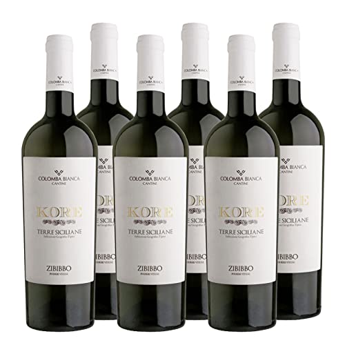 Zibibbo Sicilia DOC "Kore" Bio Weißwein Sizilien trocken (6 x 0.75l) von COLOMBABIANCA