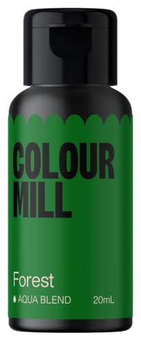 Colour Mill Aqua Blend Forest 20 ml Lebensmittelfarbe auf Wasserbasis Sehr intensiv, hoch konzentriert von Colour Mill