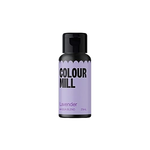 Colour Mill Aqua Blend Lavender 20 ml Lebensmittelfarbe auf Wasserbasis Sehr intensiv, hoch konzentriert von Colour Mill