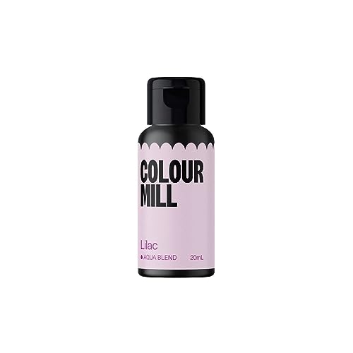 Colour Mill Aqua Blend Lilac 20 ml Lebensmittelfarbe auf Wasserbasis Sehr intensiv, hoch konzentriert von Colour Mill