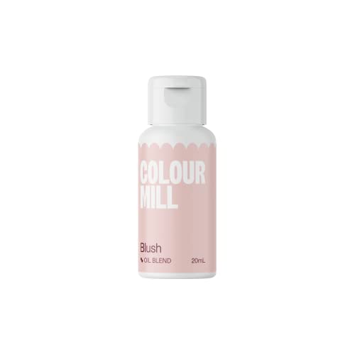 Colour Mill Oil Blend Blush Lebensmittelfarbe auf Ölbasis - Lebensmittelfarben für Schokolade, Fondant, Cupcakes, Kuchen, Backen, Macaron - Food Coloring für Tortendeko - 20ml Colour Mill Oil Blend Blush Lebensmittelfarbe auf Ölbasis - Lebensmittelfarben für Schokolade, Fondant, Cupcakes, Kuchen, Backen, Macaron - Food Coloring für Tortendeko - 20ml von Colour Mill
