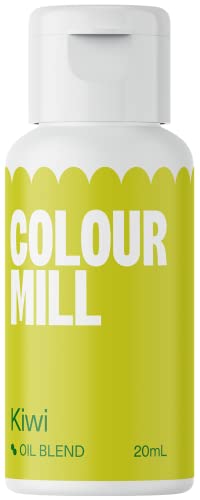 Colour Mill Oil Blend Lebensmittelfarbe auf Ölbasis Kiwi - Lebensmittelfarben für Schokolade, Fondant, Cupcakes, Kuchen, Backen, Macaron - Food Coloring für Tortendeko - 20ml von Colour Mill