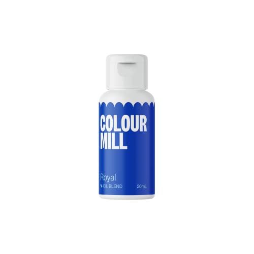 Colour Mill Oil Blend Royal Lebensmittelfarbe auf Ölbasis - Lebensmittelfarben für Schokolade, Fondant, Cupcakes, Kuchen, Backen, Macaron - Food Coloring für Tortendeko - 20ml Colour Mill Oil Blend Royal Lebensmittelfarbe auf Ölbasis - Lebensmittelfarben für Schokolade, Fondant, Cupcakes, Kuchen, Backen, Macaron - Food Coloring für Tortendeko - 20ml von Colour Mill