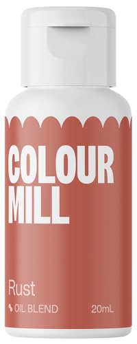 Colour Mill Oil Blend Lebensmittelfarbe auf Ölbasis Rost - Lebensmittelfarben für Schokolade, Fondant, Cupcakes, Kuchen, Backen, Macaron - Food Coloring für Tortendeko - 20ml von Colour Mill