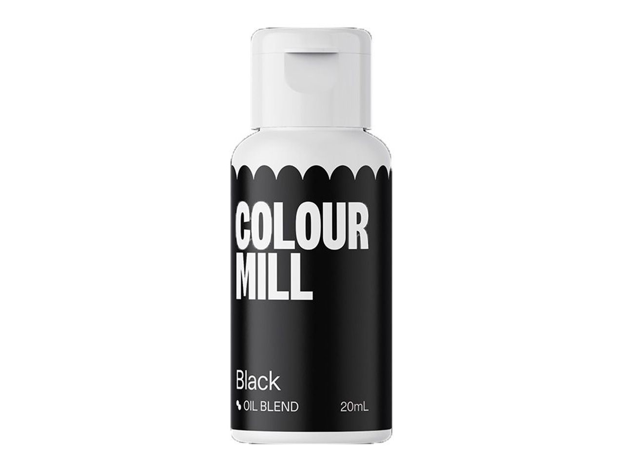 Lebensmittelfarbe öllöslich Black 20ml von Colour Mill