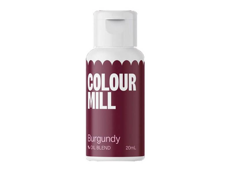 Lebensmittelfarbe öllöslich Burgundy 20ml von Colour Mill